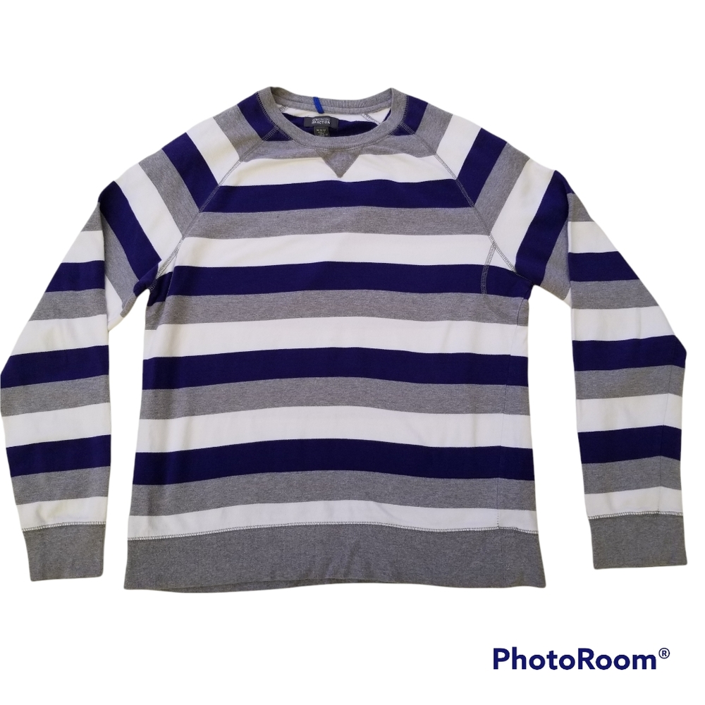 Men's Kenneth Cole Reaction Stripe Long Sleeve Size Medium